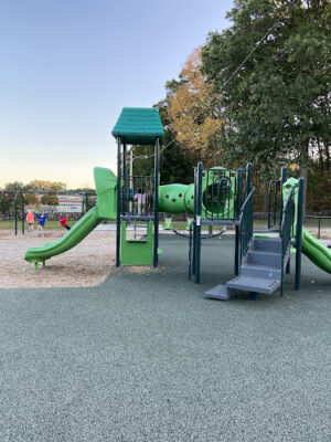 Mansfield Memorial Park Playground, Mansfield, MA