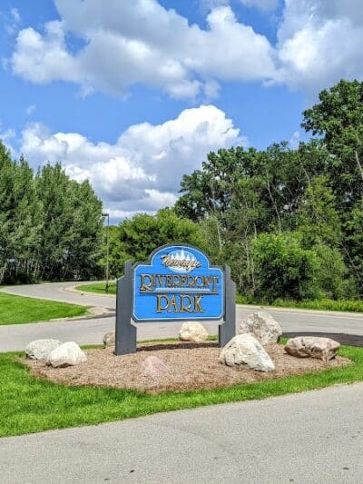 Newaygo River Front Park - Newaygo,