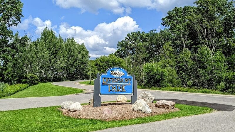 Newaygo River Front Park - Newaygo,