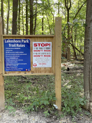 Lakeshore Trail - South Entrance (NO Parking)