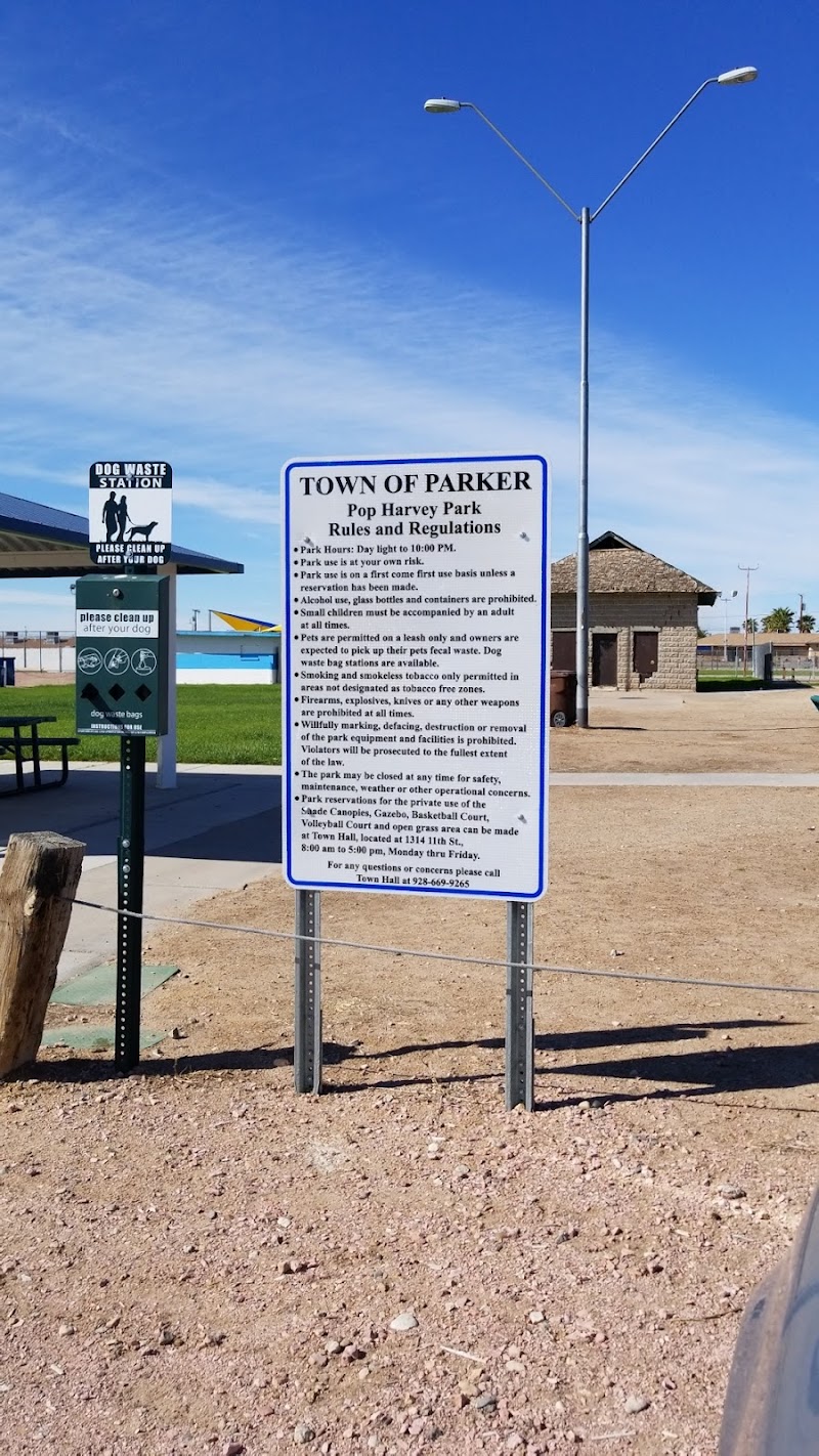 Pop Harvey Park - Parker, AZ