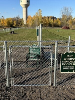 Jane Robbins Memorial Dog Park - Pine City, MN