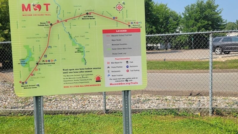 Macomb Orchard Trail - Richmond Trailhead - Richmond,