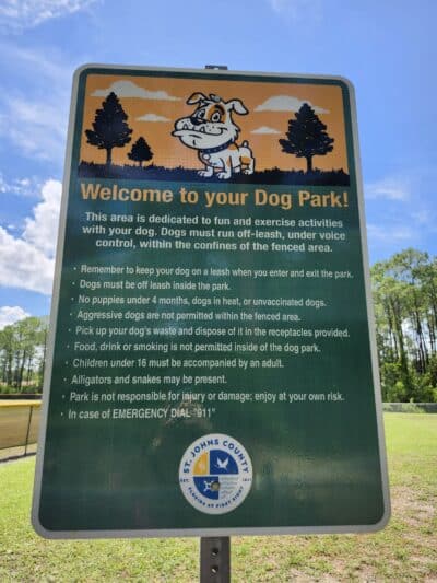 Shae Burchfield Memorial Paw Park - St. Augustine, FL