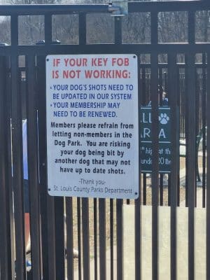 Tails & Trails Dog Park at Queeny Park(membership)