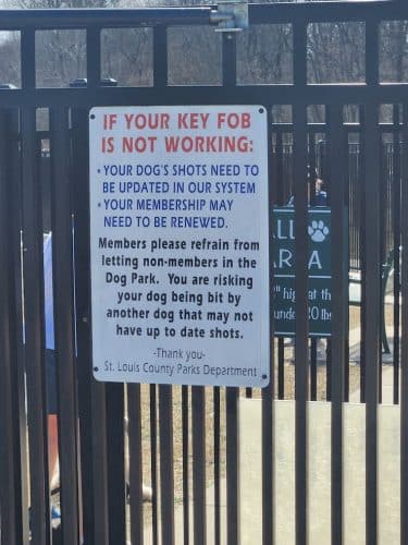 Tails & Trails Dog Park at Queeny Park(membership)