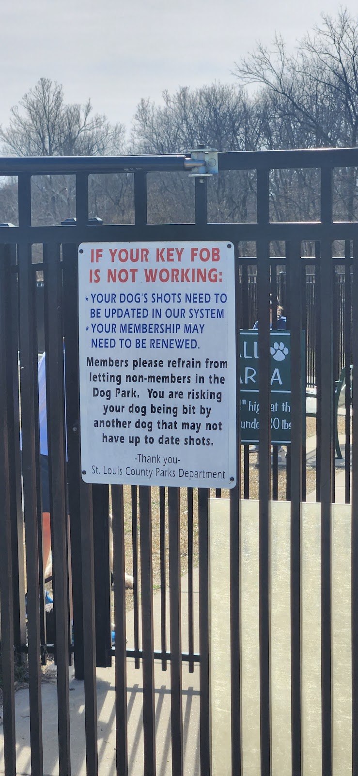Tails & Trails Dog Park at Queeny Park(membership) - St. Louis, MO