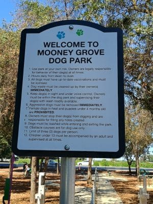 Mooney Grove Dog Park