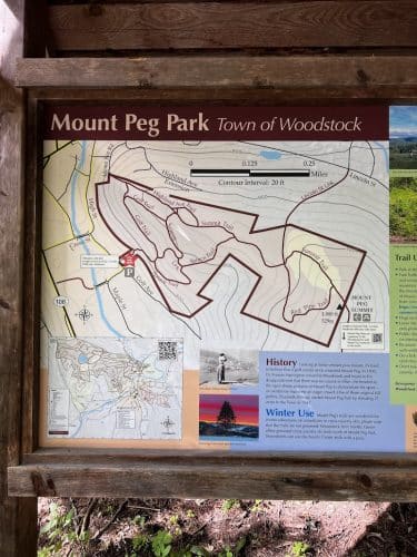 Mt Peg Trails Parking