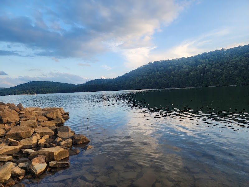 Spillway Recreation Area Beach - Addison, PA