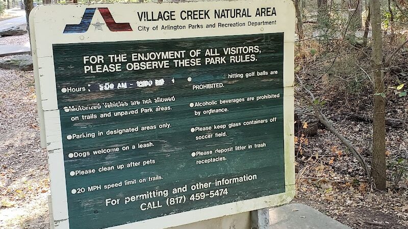 Village Creek Natural Area - Arlington, TX