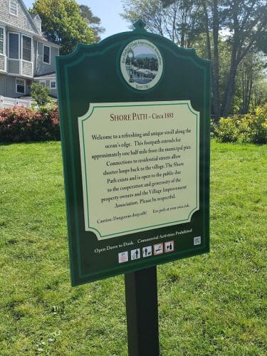 Bar Harbor Shore path