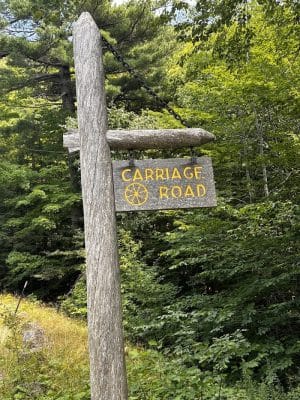 Bubble Pond Carriage Road Trailhead