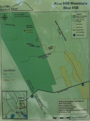 Blue Hill Mountain Hayes & Service Trail- Blue Hill Heritage Trust