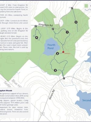 Kingdom Woods Conservation Area - Blue Hill Heritage Trust