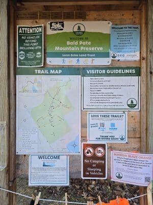 Bald Pate Preserve Parking Area