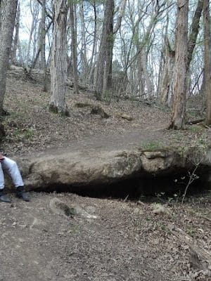 LaBarque Hills Trail Trailhead