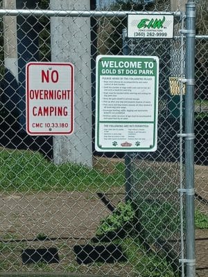 South Gold Street dog park