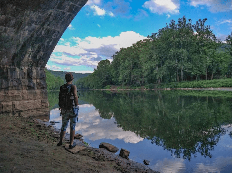 Indian Creek Valley Rail Trail - Champion Trailhead - Champion, PA