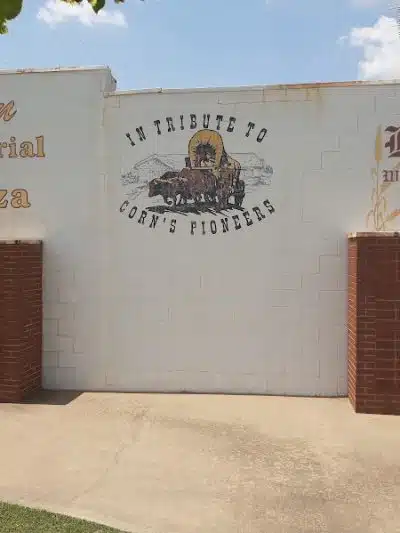 Corn Memorial Plaza - Corn, OK