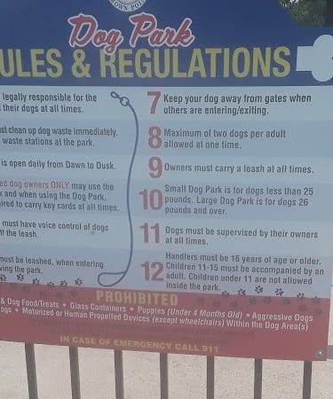 Crown Point Dog Park