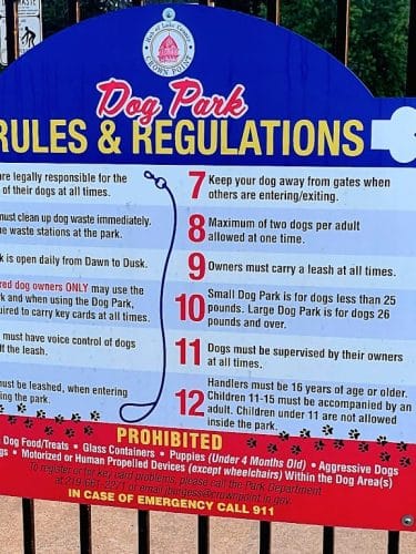 Crown Point Dog Park