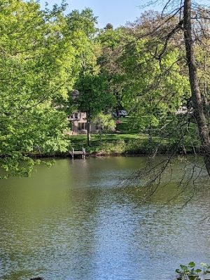 Pond Road and Lake Topanemus Drive