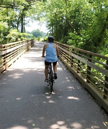 Swamp Rabbit trail