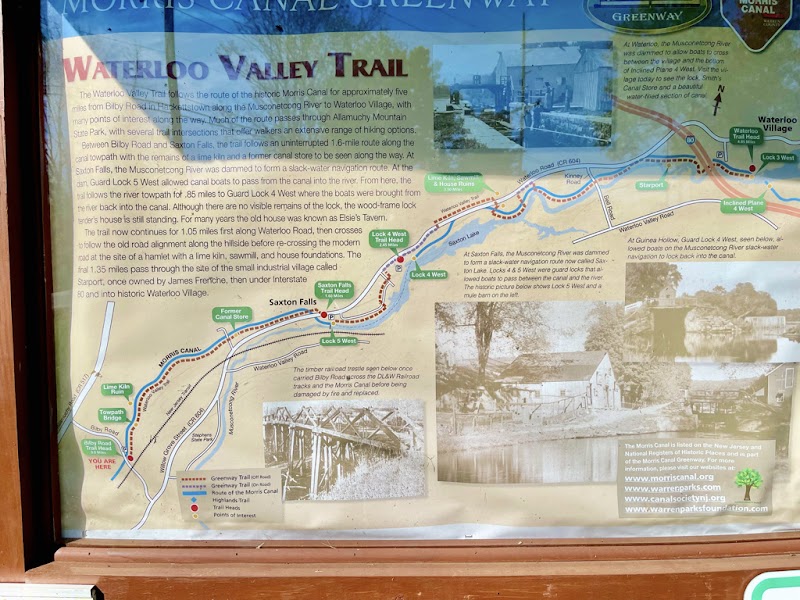 Morris Canal Greenway - Bilby Road Trail Head - Hackettstown, NJ