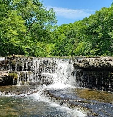 Old Stone Fort State Park playground & picnic area