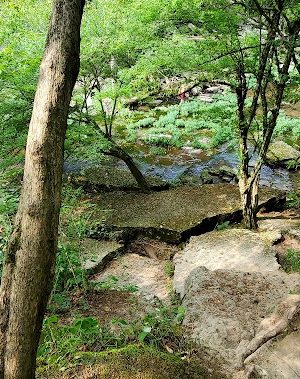 Old Stone Fort State Park playground & picnic area