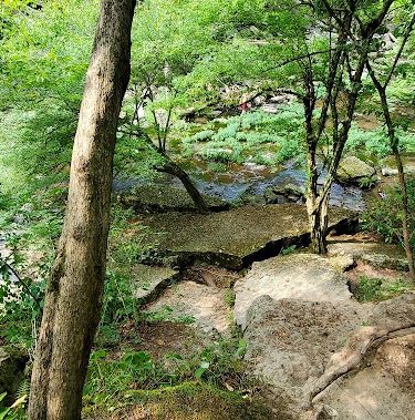 Old Stone Fort State Park playground & picnic area
