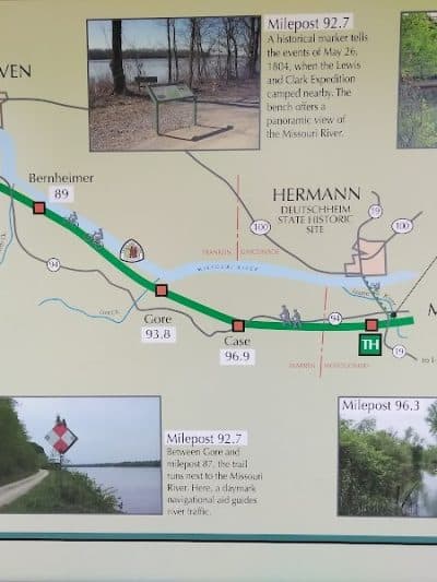 Katy Trail - Treloar Trailhead - Marthasville, MO