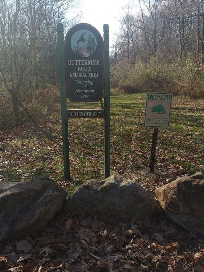 Buttermilk Falls Combs Hollow Parking Area - Mendham Township, NJ