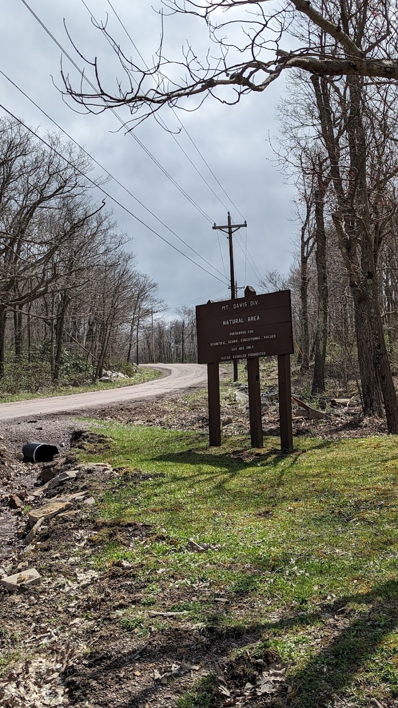 Mount Davis Pennsylvania Highpoint Trailhead - Meyersdale, PA