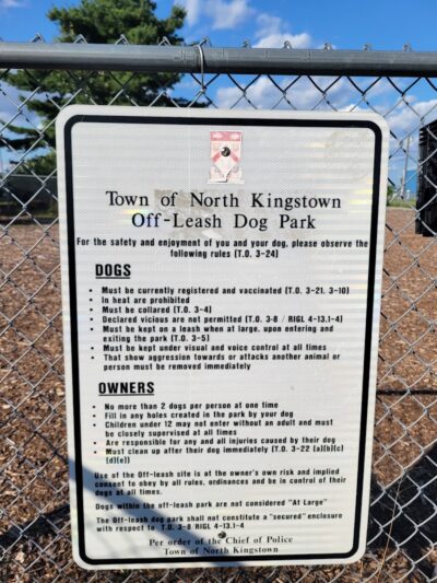 North Kingstown Dog Park - North Kingstown, RI