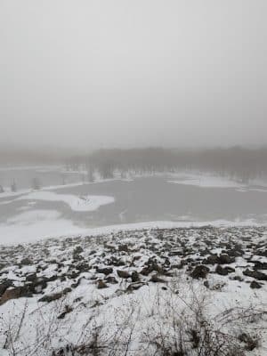 Mansfield Hollow Dam Walk