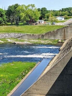 Mansfield Hollow Dam Walk