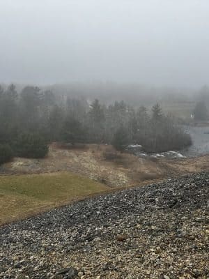 Mansfield Hollow Dam Walk
