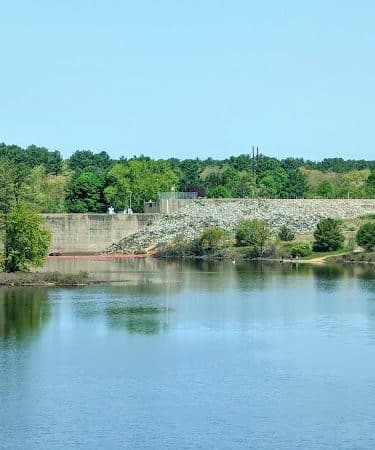 Mansfield Hollow Dam Walk