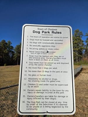Ossipee Dog Park