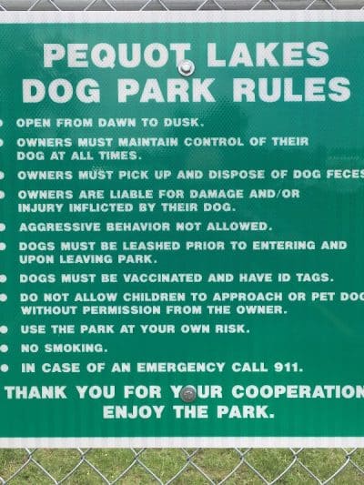 Dog Park - Pequot Lakes, MN