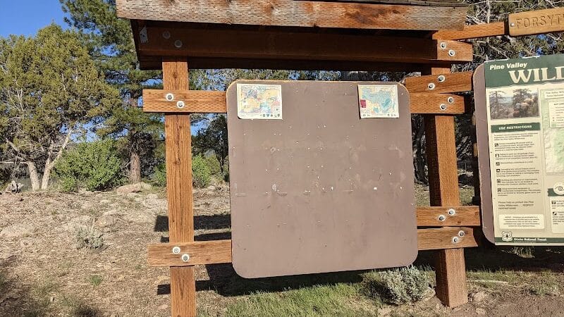 Forsyth Trailhead - Pine Valley, UT