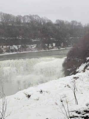 Genesee River Lower Falls at Maplewood Park