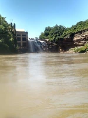 Genesee River Lower Falls at Maplewood Park