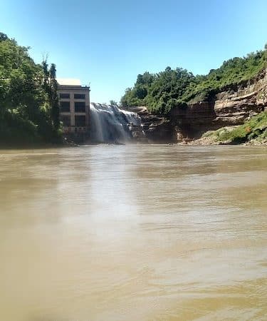Genesee River Lower Falls at Maplewood Park