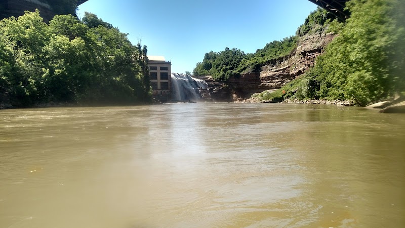 Genesee River Lower Falls at Maplewood Park - Rochester, NY