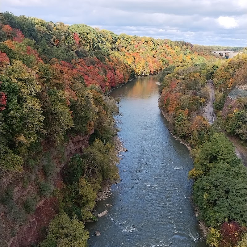 Genesee River Lower Falls at Maplewood Park - Rochester, NY