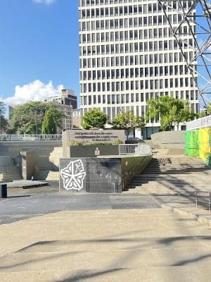 Martin Luther King Jr Memorial Park at Manhattan Square