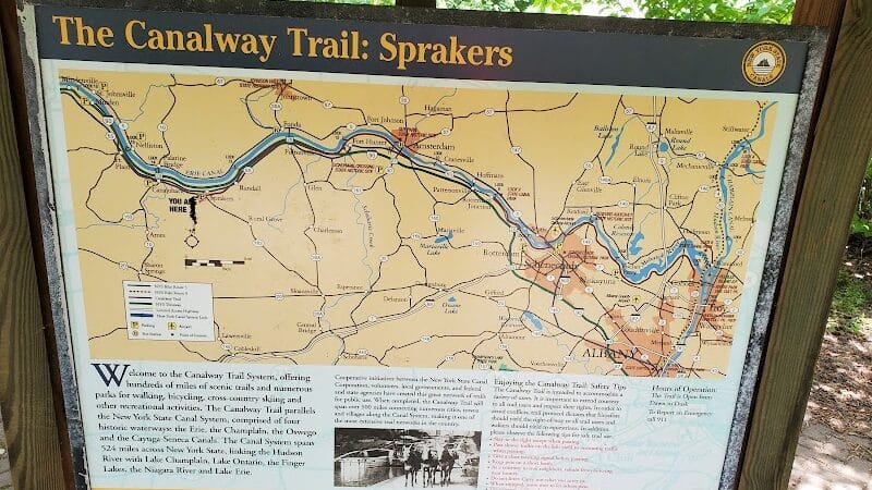 Erie Canal Trail Parking - Sprakers, NY